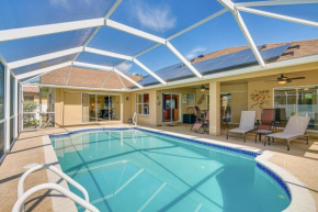 3 Mi to Beach Gem with Pool in Cape Coral!